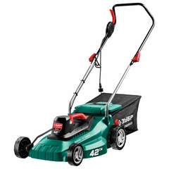  Газонокосилка сетевая зубр гсц-42-2000, 2000 вт, 3200 об./мин, ширина скашивания 42 см, гсц-42-2000 | Газонокосилки
