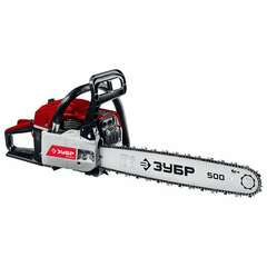  Бензопила зубр пбц-м62-50, 3500 вт, 11000 об/мин, объем двигателя 62 см3, 4,76 л.с., пбц-м62-50 | Бензопилы