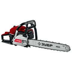  Бензопила зубр пбц-м49-45, 2100 вт, 11000 об/мин, объем двигателя 49 см3, 2,9 л.с., пбц-м49-45 | Бензопилы