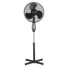  Вентилятор напольный sonnen fs40-a55, d=40 см, 45 вт, 3 скоростных режима, таймер, черный, 451035 | Вентиляторы