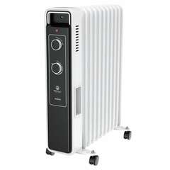  Обогреватель масляный royal clima ror-pr11-2500m, 2500 вт, 11 секций, белый | Масляные обогреватели