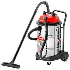  Пылесос хозяйственный зубр пу-60-1400, 1400 вт, сухая/влажная уборка, сила всасывания, пу-60-1400 м4 | Пылесосы промышленные