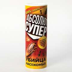  Средство от насекомых 500 г, абсолют дуст супер, пластиковая банка, адс500 | Средства от насекомых