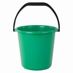 Ведро 10 л, без крышки, пластиковое, хозяйственное, усиленное, цвет ассорти, мерная шкала, laima, 603895 | Ведра хозяйственные