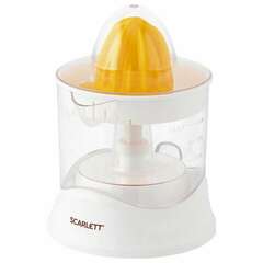  Соковыжималка для цитрусовых scarlett sc-je50c02, 25 вт, стакан 0,7 л, пластик, белый | Соковыжималки