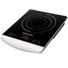 Настольная индукционная плита brayer br2801, 2000 вт, 5 программ, сенсорное управление, черная | Портативные бытовые плиты