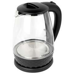  Чайник электрический cromex kt-308, 1,8 л, 1500 вт, стекло, черный, 455150 | Чайники