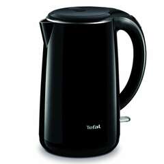  Чайник tefal ko260830, 1,7 л, 2150 вт, закрытый нагревательный элемент, двойные стенки, пластик, черный, 7211002465 | Чайники