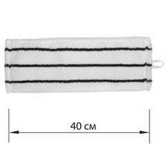  Насадка моп плоская для швабры/держателя 40 см, уши/карманы (тип у/к), микрофибра/скраб, laima expert, 605313 | Насадки и тряпки для швабр (мопы)