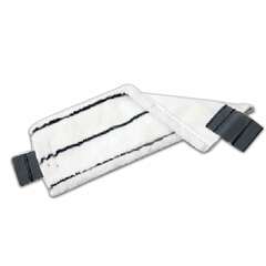  Насадка моп плоская для швабры/держателя 40 см, уши (тип ув), микрофибра/абразив, vileda "ультраспид" | Насадки и тряпки для швабр (мопы)