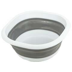  Таз складной силиконовый 10 литров круглый d=36 см для дома и дачи, laima home, 608669 | Складные ёмкости (тазы и ведра)