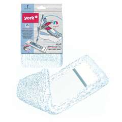  Насадка моп плоская 42х12 см из микрофибры, плотный ворс, для швабры "magnetic", york, 81700 | Насадки и тряпки для швабр (мопы)