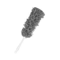  Пипидастр (сметка-метелка) для уборки пыли, метелка 35 см, рукоятка 20 см, серый, laima, 608949 | Щетки, метлы, пипидастры