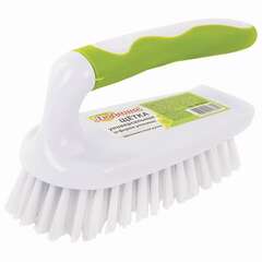  Щетка универсальная любаша "утюжок", 8,5х6,5х15 см, ручка с пвх-покрытием, 603632 | Щетки, метлы, пипидастры