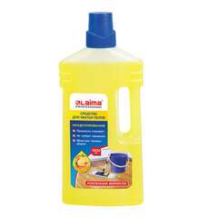  Средство для мытья пола 1 л, laima professional концентрат, "цитрусовый микс", усиленная формула, 604795 | Средства для мытья пола