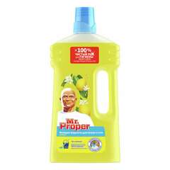  Средство для мытья пола и стен 1 л, mr. proper (мистер пропер) "лимон", 1008196 | Средства для мытья пола