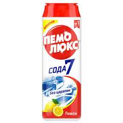  Чистящее средство 480 г, пемолюкс сода-5/7, "лимон", порошок, 2415944 | Чистящие и моющие средства универсальные