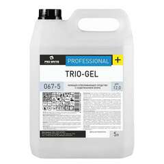  Средство моющее 5 л, pro-brite trio-gel, с отбеливающим эффектом, концентрат, 067-5 | Чистящие и моющие средства универсальные