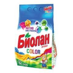  Стиральный порошок-автомат 2,4 кг, биолан color (нэфис косметикс), 103-4 | Стиральные порошки