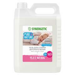  Гель для стирки 5 л synergetic "для детского белья", 109501 | Стиральные порошки