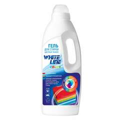  Гель для стирки цветных тканей 1 л, white line color, wl-01 | Стиральные порошки