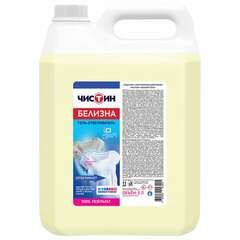  Средство для отбеливания и чистки тканей, с комплексным действием 5 л, чистин "белизна гель", 24961 | Средства для отбеливания и удаления пятен