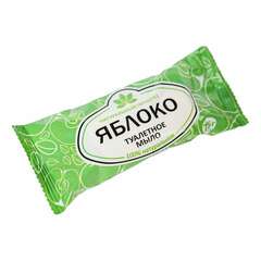  Мыло туалетное 75 г, "яблоко" агропром-юг, натуральное, 732299 | Мыло кусковое