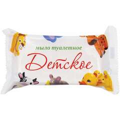  Мыло туалетное 100 г, ммз, детское "ромашка" | Мыло кусковое для детей
