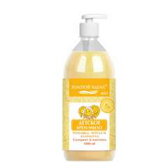  Мыло-крем жидкое гипоаллергенное 1 л, золотой идеал kids "ромашка, череда и календула", дозатор, 609430 | Мыло жидкое