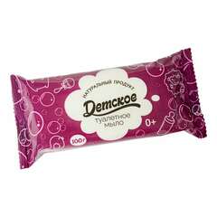  Мыло туалетное 100 г, "детское" агропром-юг, натуральное, 486787 | Мыло кусковое