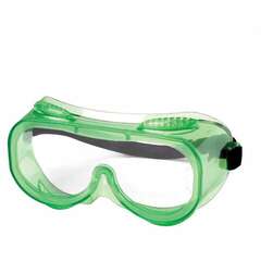  Очки защитные закрытые росомз зн4 эталон, прозрачные, непрямая вентиляция, устойчивы к растворам кислот и щелочей, поликарбонат, 20411 | Очки защитные