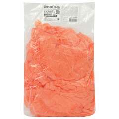  Бахилы комплект 100 штук (50 пар), детские, размер 30х12 см, 2 г, пнд, оранжевые, laima, 104983 | Бахилы