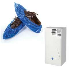  Бахилы комплект 600 шт. (300 пар), сверхпрочные, двойная резинка, 40х14 см, 100 мкм, 10 г, laima, 630719 | Бахилы