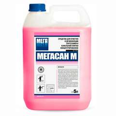  Средство для уборки туалетов и санитарных помещений 5 л мегасан м, кислотное, гель, к320 | Средства для чистки ванных и туалетных комнат