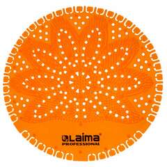  Дезодоратор коврик для писсуара оранжевый, аромат манго, laima professional, на 30 дней, 608899 | Освежители для туалета