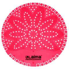  Дезодоратор коврик для писсуара красный, аромат ягоды, laima professional, на 30 дней, 608897 | Освежители для туалета