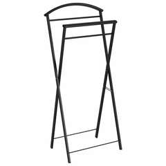  Вешалка-стойка костюмная "контур", 980х440х310 мм, металл, черная, внп 367 ч | Вешалки-стойки