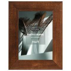  Рамка 15х21 см небьющаяся, багет 40 мм, мдф, brauberg "cardinal", цвет красное дерево, 391252 | Рамки для дипломов, сертификатов, грамот, фотографий