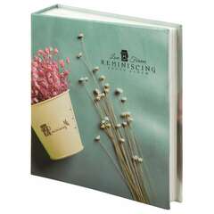  Фотоальбом brauberg "на бирюзовом фоне" на 200 фото 10х15 см, твердая обложка, термосварка, 391166 | Фотоальбомы