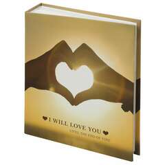  Фотоальбом brauberg "вместе навсегда" на 200 фото 10х15 см, твердая обложка, термосварка, 391155 | Фотоальбомы