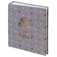  Фотоальбом brauberg "всего наилучшего!" на 200 фото 10х15 см, твердая обложка, термосварка, 391172 | Фотоальбомы