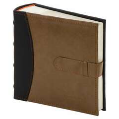  Фотоальбом brauberg "business style" на 300 фото 10х15 см, под кожу, бумажные страницы, бокс, 391183 | Фотоальбомы