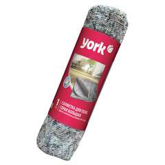  Тряпка для мытья пола 60х75 см, плотность 260 г/м2, хпп, серая в рулоне, york, 22310 | Тряпки для пола
