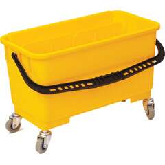  Ведро-тележка на колесах для уборки 24 л, отжим для окномоек и pva швабр, laima prof, 606662 | Тележки уборочные