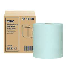  Бумага протирочная 360 м, полотенца с перфорацией, tork стандарт 1-слой, 888 листов 30х40,5 см, 351400 | Протирочная бумага и материалы