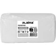  Полотно вафельное, узбекистан, отбеленное, рулон 0,45х50 м, плотность 115 (±5) г/м2, в пакете, laima, 607526 | Технические ткани в рулоне