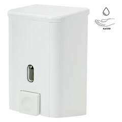  Дозатор для жидкого мыла и антисептика prima nova, наливной, белый, 1,0 л, sd03 | Дозаторы для жидкого мыла