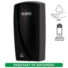  Дозатор для мыла-пены laima professional original, наливной, сенсорный, 1 л, черный, abs-пластик, 605781 | Дозаторы для жидкого мыла