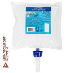  Картридж с жидким крем-мылом (система s2) "перламутровое", белое, 0,475 л, keman, 100024-s475 | Картриджи с жидким мылом и мылом-пеной