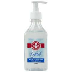  Антисептик-гель для рук спиртсодержащий (68%) с дозатором 250 мл lafitel (лафитель), с экстрактом алоэ, 095-006 | Антисептики для рук и поверхностей